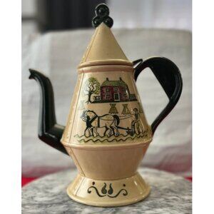 Vintage Metlox Poppytrail Homestead Provincial coffee pot
